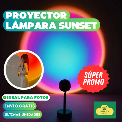 Lámpara de puesta de sol | 50 % de descuento